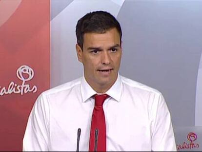 Sánchez ve difícil hablar de regeneración “con quien limita derechos”