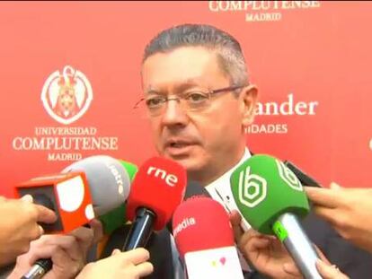 Gallardón anuncia que el proyecto de reforma se aprobará antes de que termine el verano.