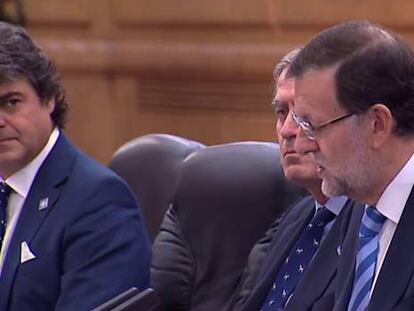 Rajoy transmite en China saludos de Felipe VI y del “rey Juan Carlos II”