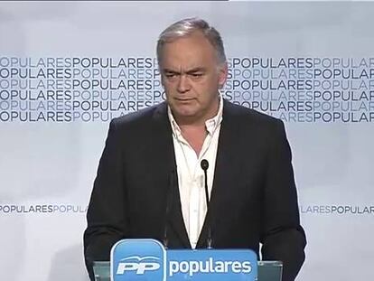 El vicesecretario general de Estudios del PP, Esteban González Pons.