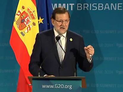 Rajoy cree que debe explicarse mejor sobre Cataluña