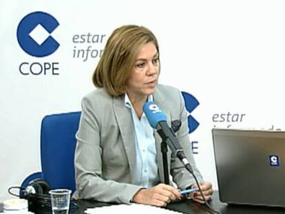 Cospedal: “La corrupción es de todos”