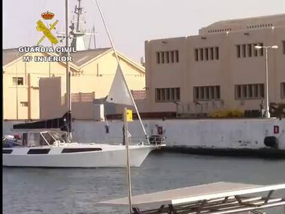 La Guardia Civil intercepta un velero con 725 kilos de cocaína en Canarias