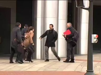 Las rachas de viento superan los 100 km/hora en Bilbao.