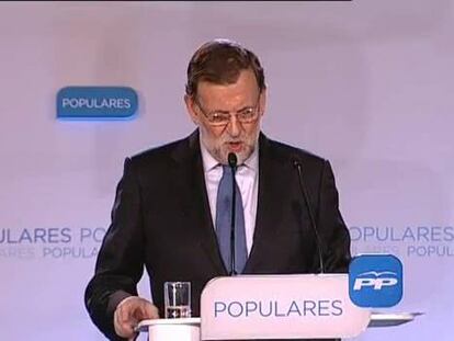 Rajoy, a Podemos: “No acepto la España negra que pintan”