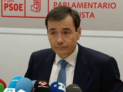 Tomás Gómez deja su escaño y pide primarias para el candidato de Madrid