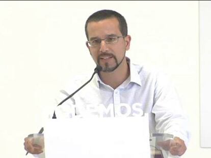 El secretario de Organización de Podemos, Sergio Pascual.