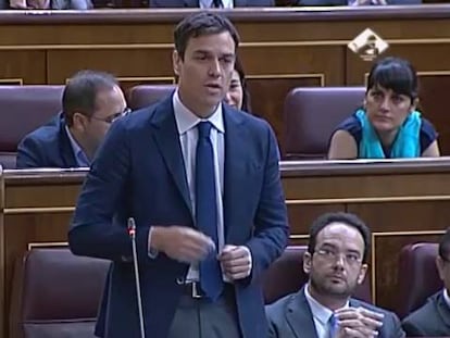 Pedro Sánchez repite el "miembros y miembras"