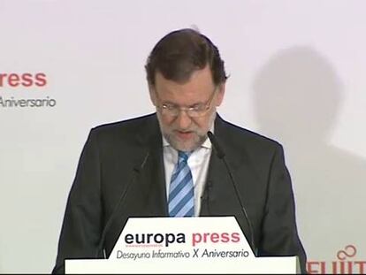 Rajoy eleva al 2,9% la previsión de crecimiento económico en España