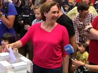 Ada Colau, aún persona y todavía no personaje