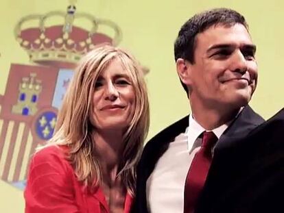 El líder del PSOE, Pedro Sánchez, sobre el uso de la bandera de España.