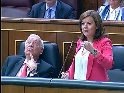 Santamaría dice que aprobarán los Presupuestos por “responsabilidad”