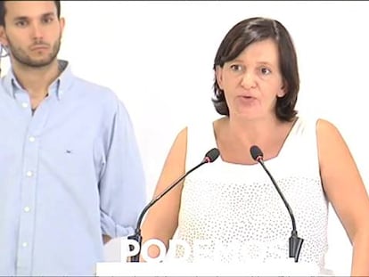 Bescansa explica cómo van a realizar el programa electoral para las generales.