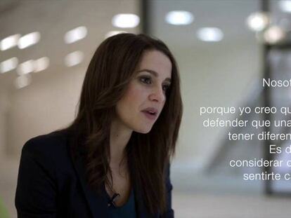 Arrimadas: “Si gana Mas, perderemos el pasaporte europeo”