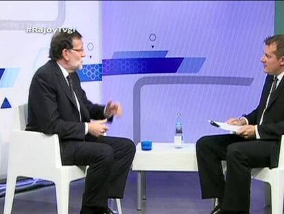 Rajoy: “Está muy claro: un vaso es un vaso y un plato es un plato”