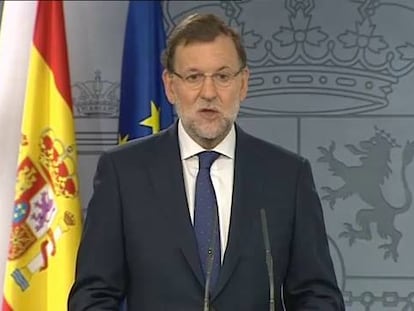 Rajoy ofrece al Gobierno catalán diálogo y lealtad dentro de la ley