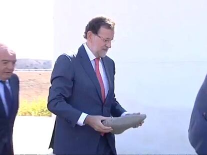 Mariano Rajoy, ‘Inaugurator’