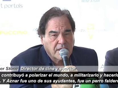 Oliver Stone: “El señor Aznar fue un perro faldero de Bush”