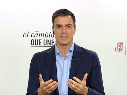 Sánchez: “Si Pablo Iglesias ama algo por encima de todo es a su persona”