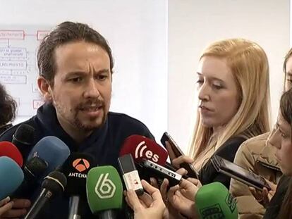 Iglesias sobre el terrorismo: “Es más lo que nos une que lo que nos separa”