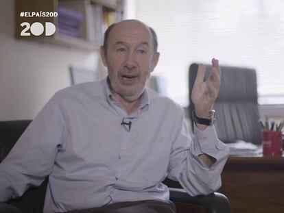 Rubalcaba: “El PP siempre ha logrado fracturar a la izquierda”