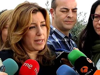 La presidenta de la Junta y secretaria general del PSOE-A, Susana Díaz.