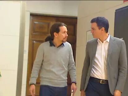 Sánchez e Iglesias se citan para el 30 de marzo sin ceder en sus posiciones