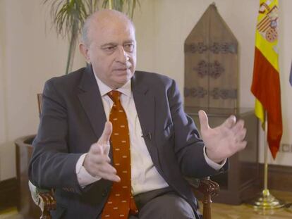 Jorge Fernández Díaz, ministro en funciones.