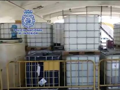 Cae una banda que robó 20.000 litros de combustible pinchando oleoductos en Andalucía