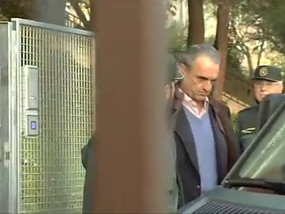 El juez pone a Mario Conde en libertad bajo fianza de 300.000 euros