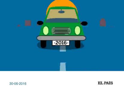 Animación | 84 millones de desplazamientos en carretera