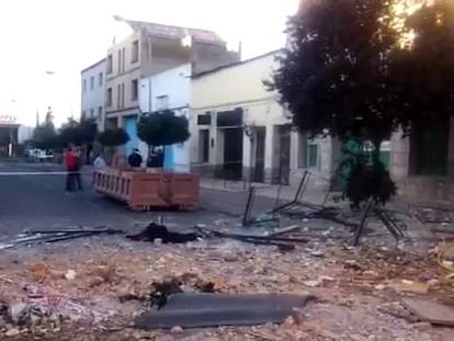 Una explosión de gas causa un muerto en Tudela