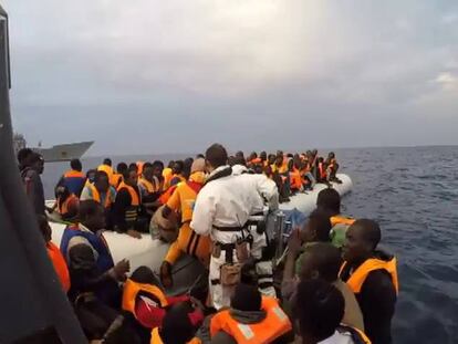 Nace un bebé a bordo de la fragata Canarias.