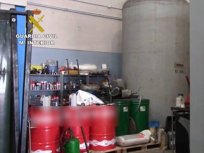 Operación Collarín contra el robo de combustible.