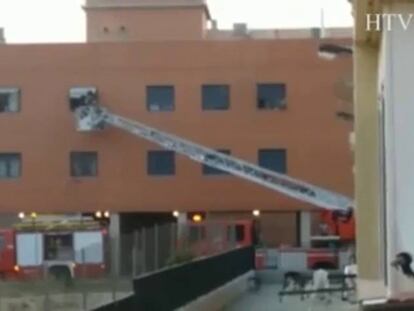 Muere un niño de 9 años en el incendio en su casa en Zaragoza