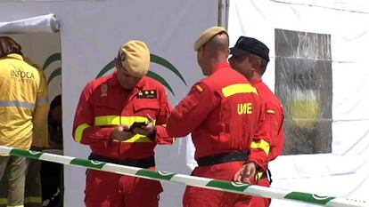 Un incendio en Huelva obliga a desalojar a más de 500 personas