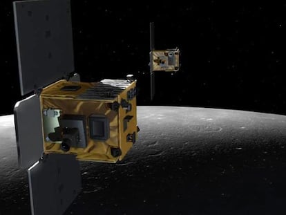 La Nasa confirma que sus dos naves se han estrellado en una montaña de la Luna