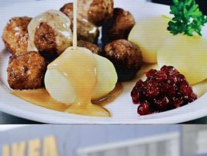 Ikea retira las albóndigas de sus tiendas tras encontrar restos de carne de caballo