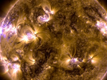 El Sol registra tres erupciones colosales en 24 horas