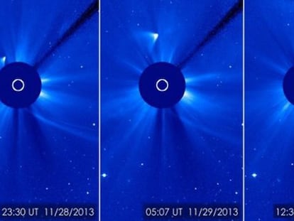 Parte del cometa Ison parece haber sobrevivido, según la NASA