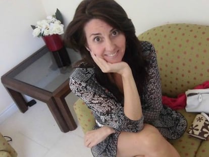 Carmen Pedrajas, de 45 años y enferma de ELA bulbar.