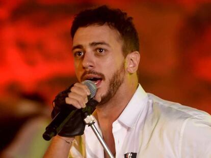El cantante marroquí Saad Lamjarred, en una imagen de julio de 2016 en Túnez.