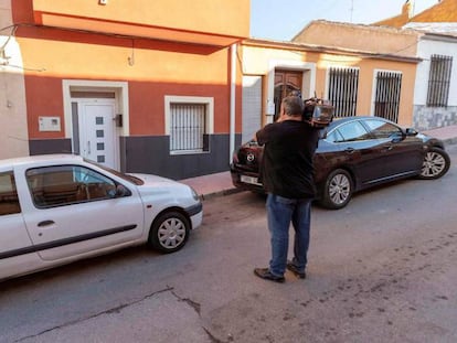 Vivienda de la calle Saavedra Fajardo de Molina de Segura donde ocurrieron los hechos.