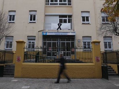 La fachada del Colegio Sagrado Corazón de Jesús, en Zamora, donde Laura Luelmo fue alumna. En vídeo, así era Laura Luelmo, la profesora de Zamora asesinada en Huelva.