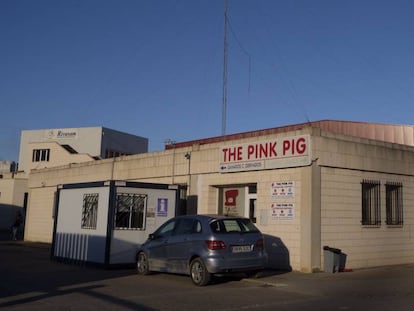 Matadero de Zuera (Zaragoza), donde se ha detectado el brote.