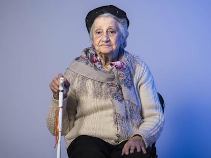 Annette Cabelli, superviviente judía de tres campos de concentración nazis.