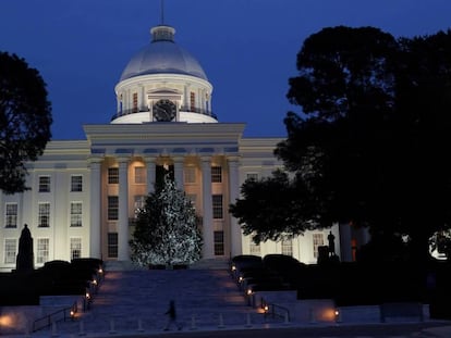 Capitolio del Estado de Alabama. En vídeo, el debate sobre la nueva ley del aborto.