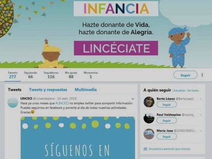 La página web de la organización y su página de Facebook ya han sido desactivadas.