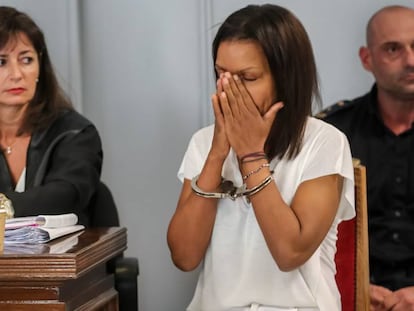 Ana Julia Quezada, durante el juicio.