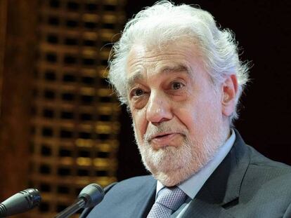 Plácido Domingo, en julio pasado.
